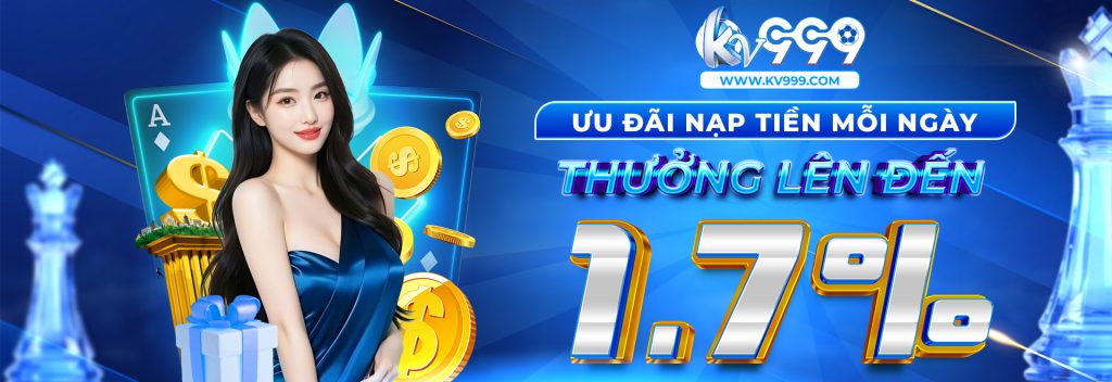 banner wwebsite kv999 ưu đãi lớn nạp tiền cho khách hàng