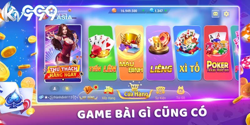 Lý do game bài KV999